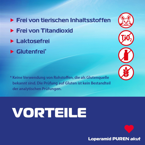 Loperamid Puren Akut 2 mg Schmelztabletten 6 St PUREN Pharma bei onfy.de kaufen 18352165