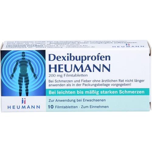 Dexibuprofen Heumann 200 mg Filmtabletten 10 St HEUMANN PHARMA GmbH & Co. Generica bei onfy.de kaufen 18849144