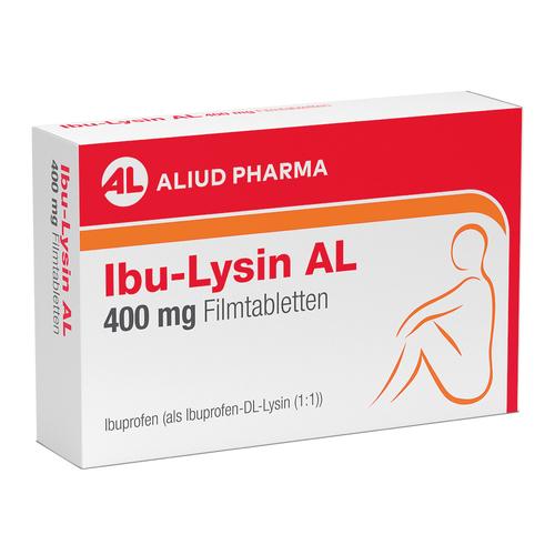 Ibu-Lysin Al 400 mg Filmtabletten 20 St ALIUD Pharma bei onfy.de kaufen 18021250