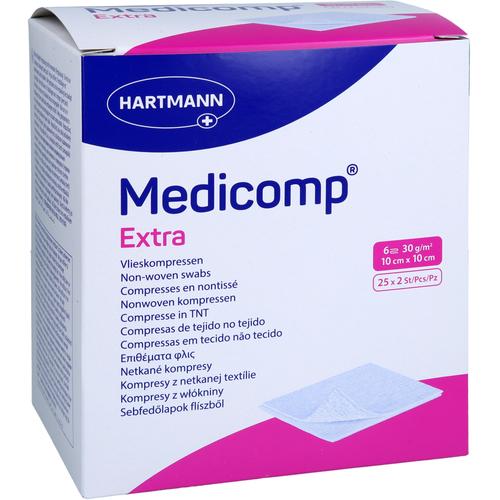 Medicomp Extra Vlieskomp.steril 10x10 cm 6Fach 25x2 St B2B Medical bei onfy.de kaufen 20085317