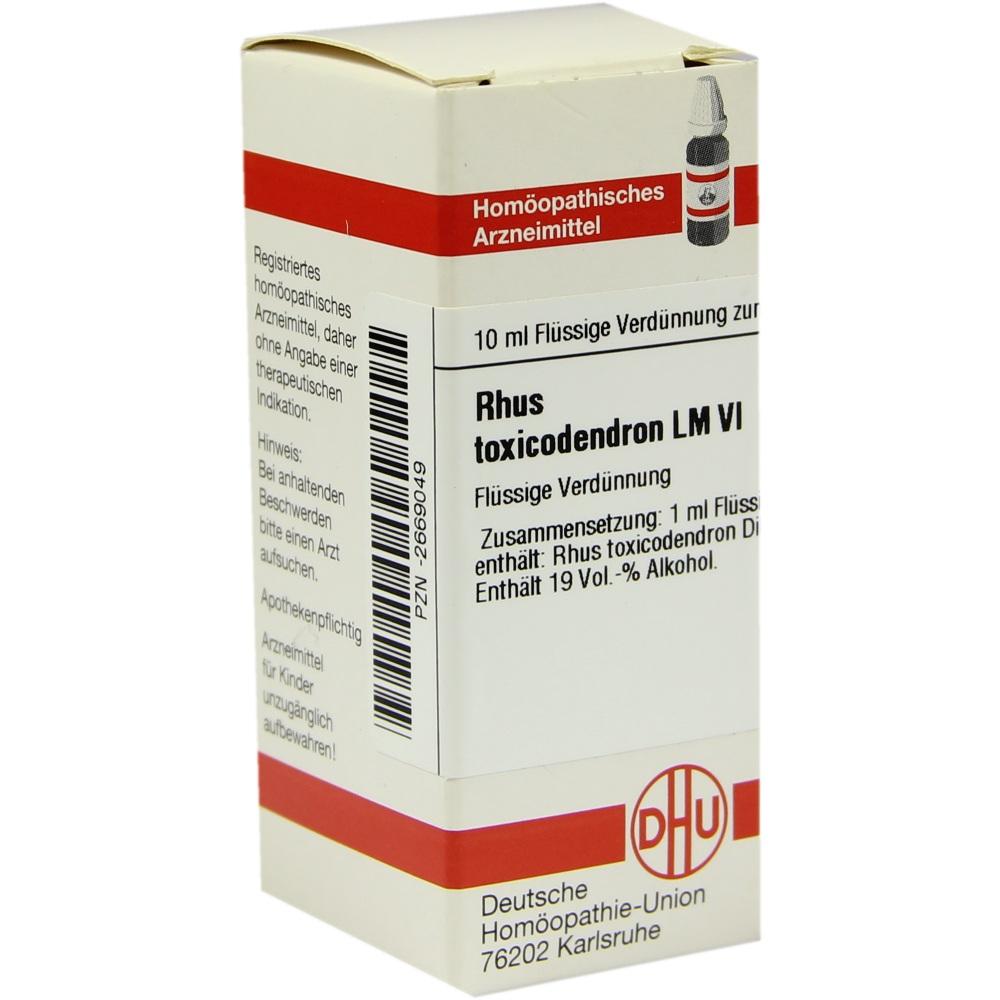 Rhus Tox Lm Vi