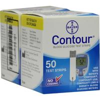 Contour Sensoren Teststreifen null