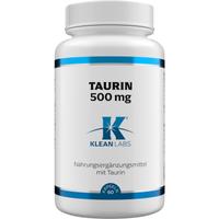 Taurin 500 mg Klean Labs null