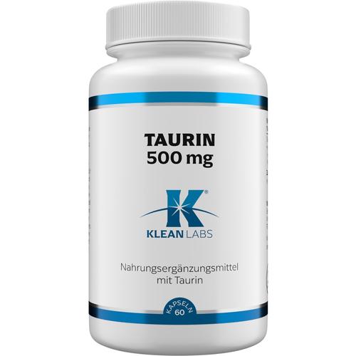 Taurin 500 mg Klean Labs 60 St Supplementa bei onfy.de kaufen 19397885