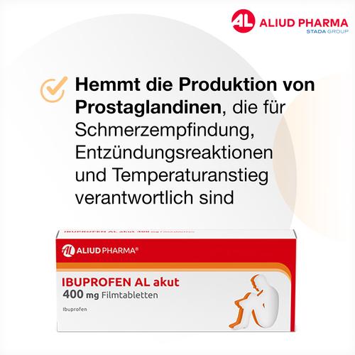 Ibuprofen Al Akut 400mg Filmtabletten 20 St ALIUD Pharma bei onfy.de kaufen 05020875