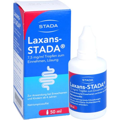 Laxans-Stada 7.5 mg Tropfen Zum Einnehmen 50 ml STADA Consumer Health Deutschland bei onfy.de kaufen 18701476