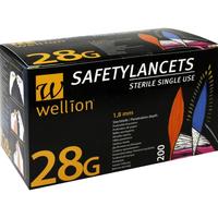 Wellion Safetylancets 28G Sicherheitseinmallanz null