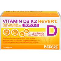 Vitamin D3 K2 Hevert+calcium und Magnesium 2000 Ie null