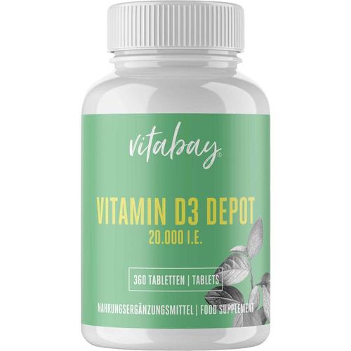 Vitamin D3 Depot 20000 I.e Cholecalciferol 365 St Vitabay CV bei onfy.de kaufen 18211246