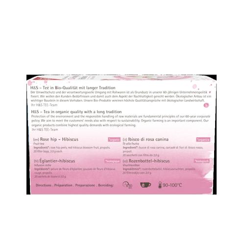 H&S Bio Hagebutte-Hibiskus 20x3.0 g H&S Tee - Gesellschaft bei onfy.de kaufen 17442506