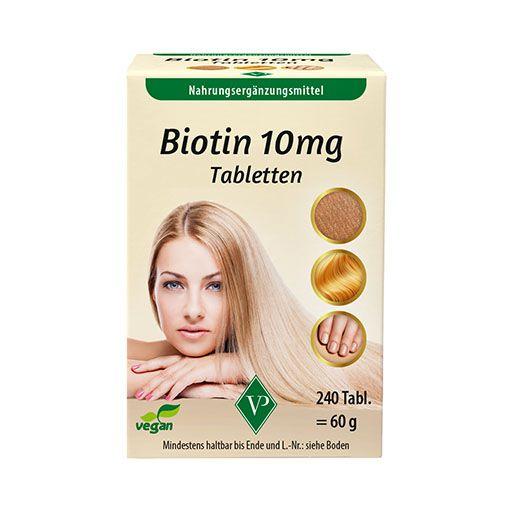 Biotin 10 mg Hochdosiert Vegan Tabletten null