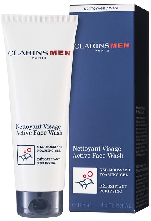 Clarins Men Nettoyant Visage Active Face Wash Reinigungsgel 125 ml Clarins Société Par Actions Simplifiée bei onfy.de kaufen 3666057042317