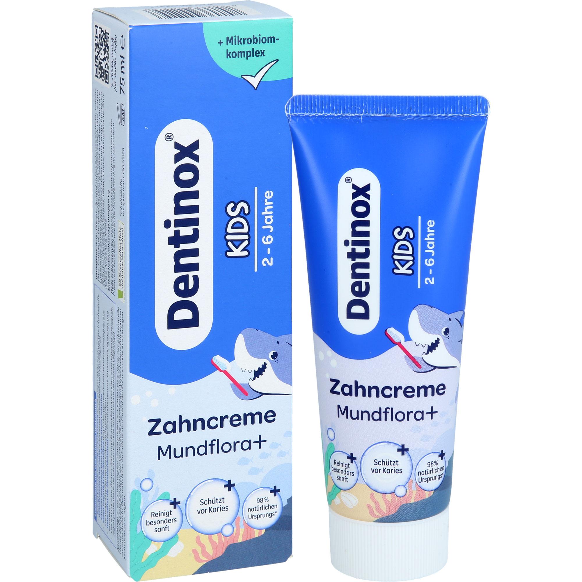 Dentinox Zahncreme Mundflora Kids 75 ml Dentinox Gesellschaft für pharmazeutische Präparate bei onfy.de kaufen 19401374