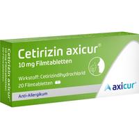 Cetirizin Axicur 10 mg Filmtabletten null