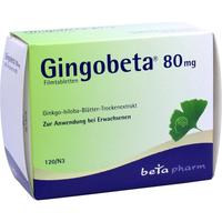 Gingobeta 80 mg Filmtabletten null