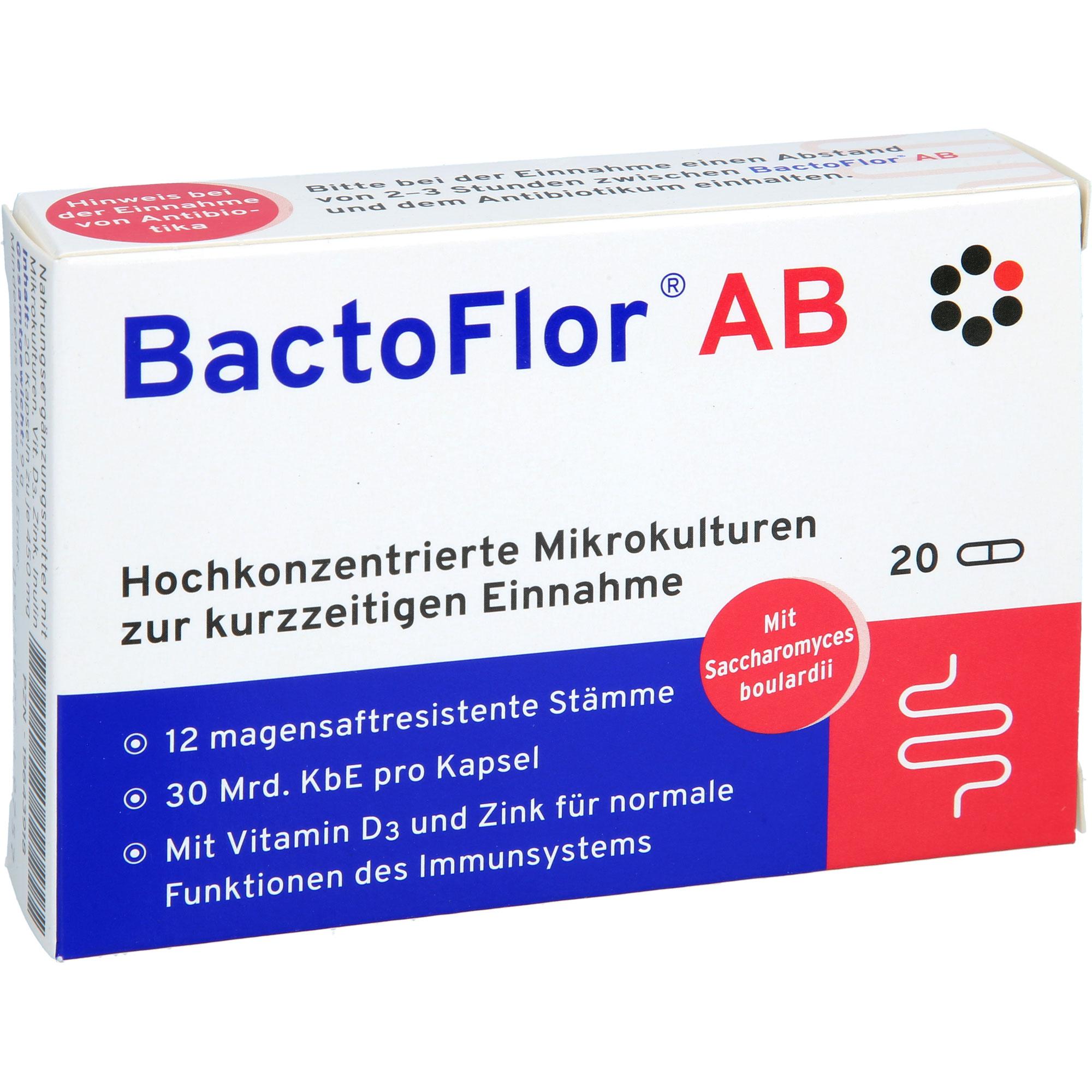 Bactoflor Ab 20 St INTERCELL-Pharma bei onfy.de kaufen 19643918