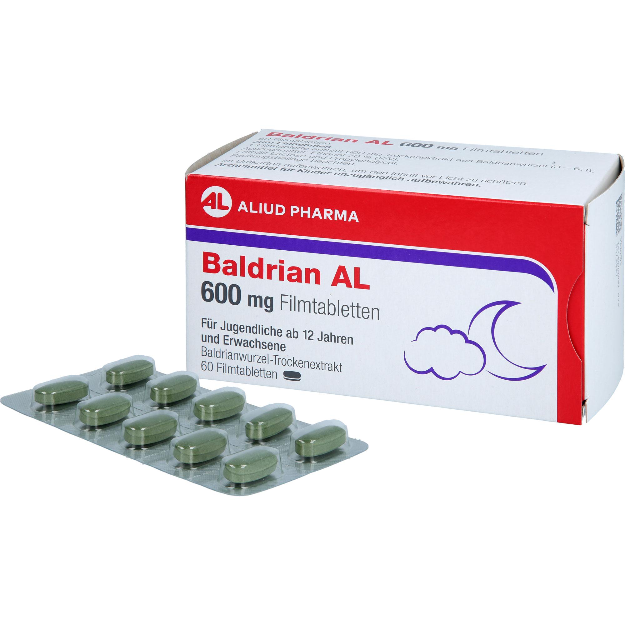 Baldrian Al 600 mg Filmtabletten 60 St ALIUD Pharma bei onfy.de kaufen 19645917