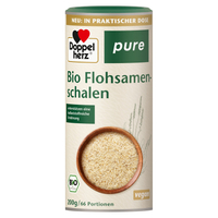DOPPELHERZ Bio Flohsamenschalen pure Pulver 200 g null