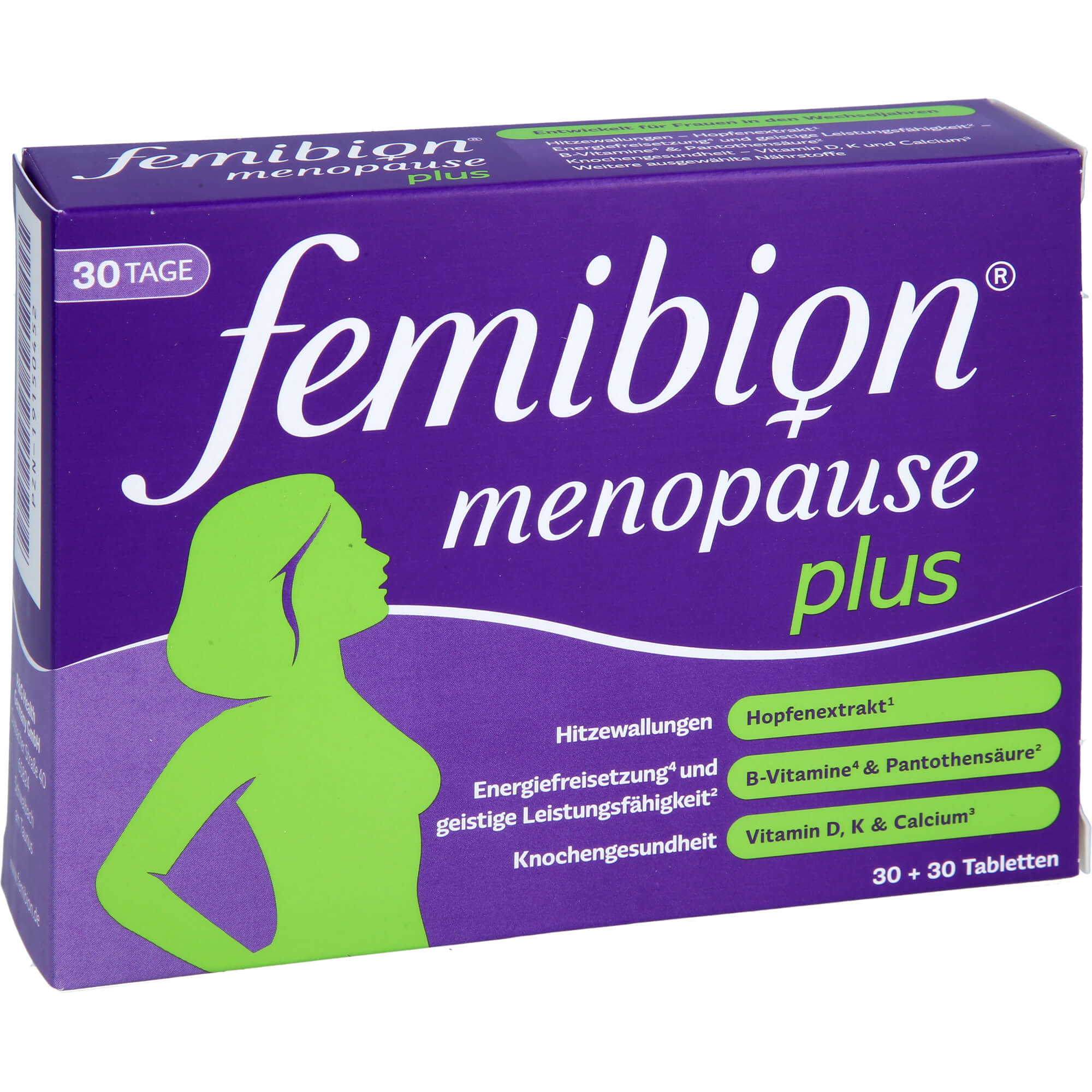 Femibion Menopause Plus 2x30 St WICK Pharma - Zweigniederlassung der Procter & Gamble bei onfy.de kaufen 19150452