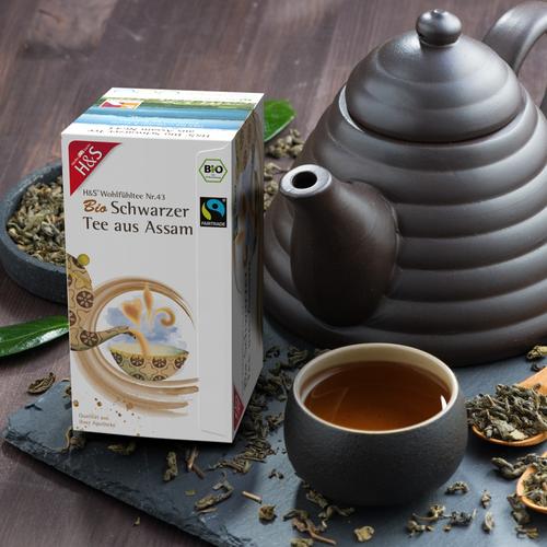 H&S Bio Schwarzer Tee aus Assam 20x1.80 g H&S Tee - Gesellschaft bei onfy.de kaufen 17442535