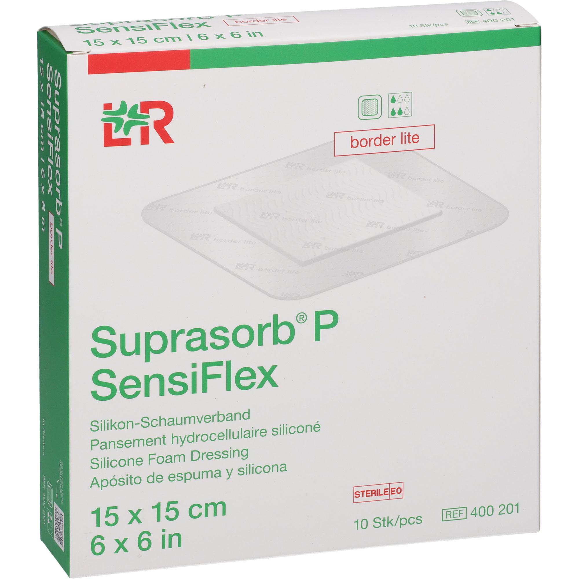 Suprasorb P Sensiflex Border Lite 15x15 cm 10 St Lohmann & Rauscher bei onfy.de kaufen 19445319