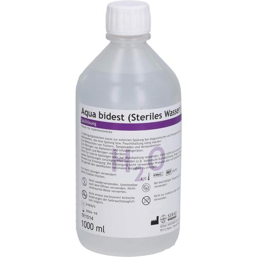 Aqua Bidest 6x1000 ml SERAG-WIESSNER bei onfy.de kaufen 09922132