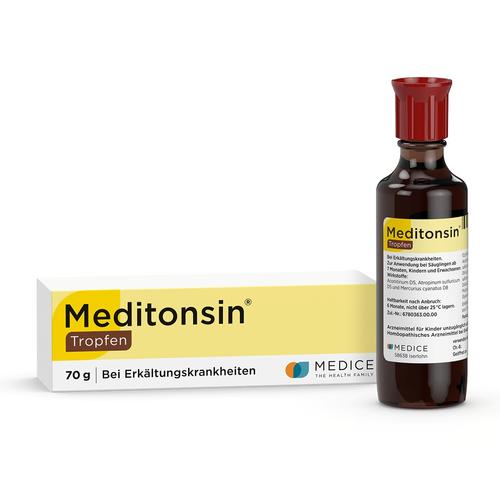 Meditonsin Tropfen bei ersten Anzeichen einer Erkältung 70 g MEDICE Arzneimittel Pütter bei onfy.de kaufen 10192727