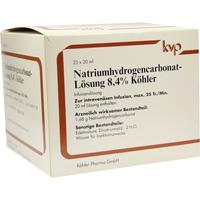 Natriumhydrogencarbonat-Lösung 8.4% Köhler null