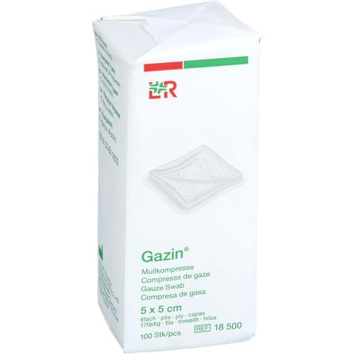 Gazin Mullkomp.5x5 cm Unsteril 8Fach Op 100 St 1001 Artikel Medical bei onfy.de kaufen 17851498