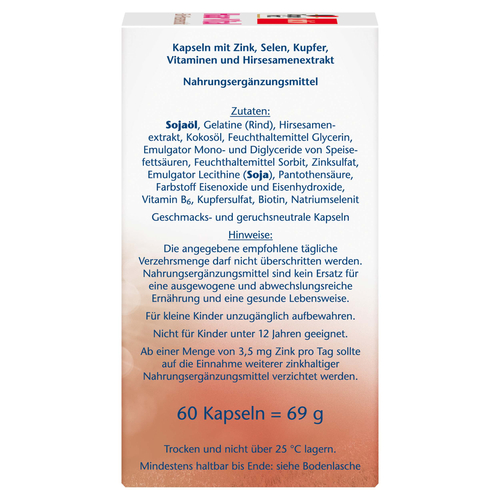 Doppelherz Haar Vital + Zink + Hirseextrakt - 60 Kapseln 60 St Queisser Pharma bei onfy.de kaufen 19760268