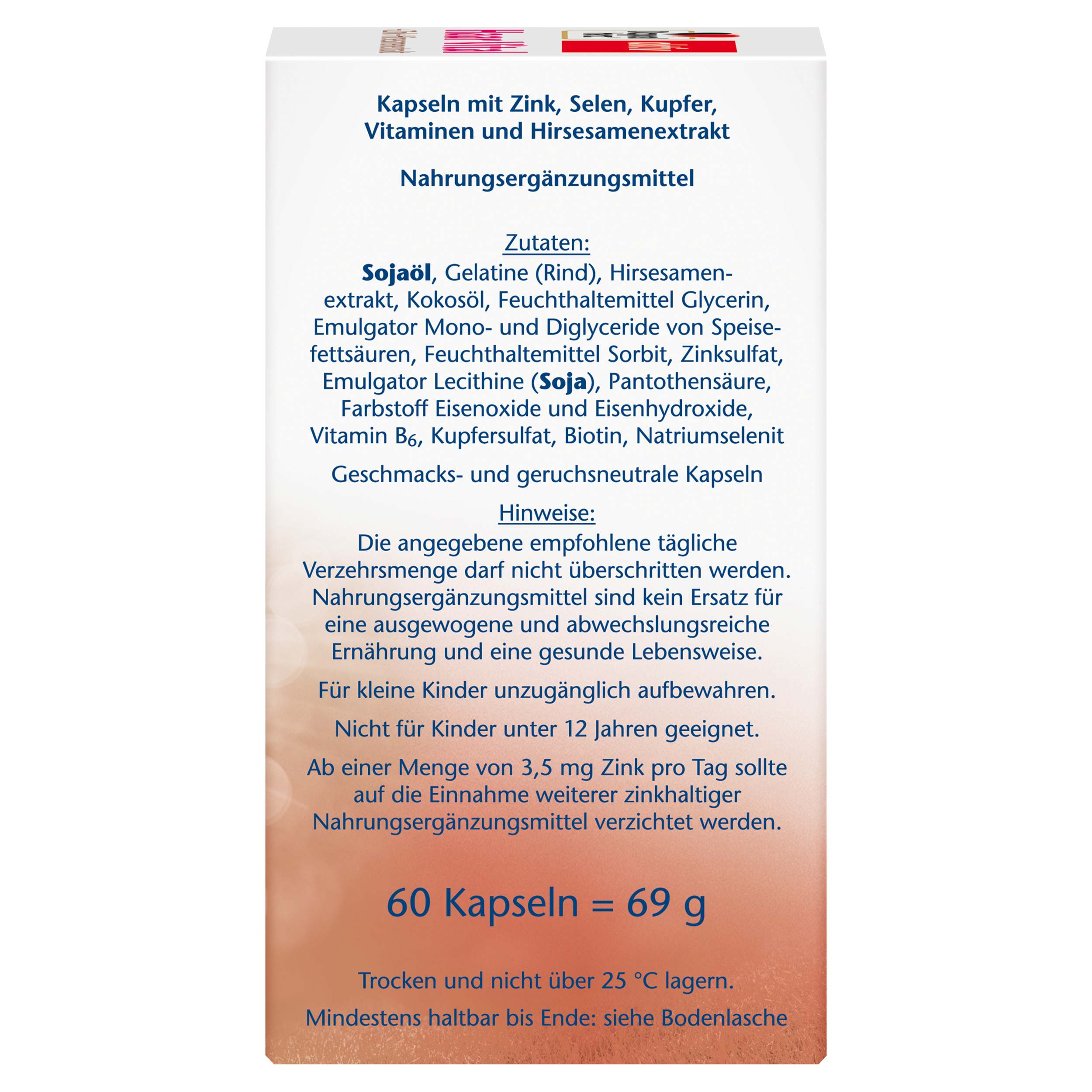 Doppelherz Haar Vital + Zink + Hirseextrakt - 60 Kapseln 60 St Queisser Pharma bei onfy.de kaufen 19760268