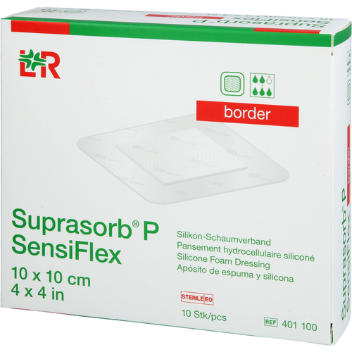 Suprasorb P Sensiflex Border 10x10 10 St Lohmann & Rauscher bei onfy.de kaufen 19862968