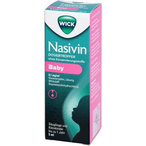Wick Nasivin Dosiertropfer Ok Baby 0.1 mg/ml 5 ml WICK Pharma - Zweigniederlassung der Procter & Gamble bei onfy.de kaufen 19524059