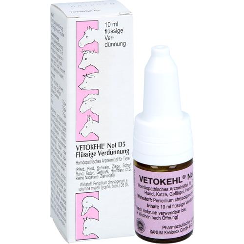 Vetokehl Not D 5 Vet 10 ml Sanum-Kehlbeck Gmbh & Co. Kg bei onfy.de kaufen 04599637