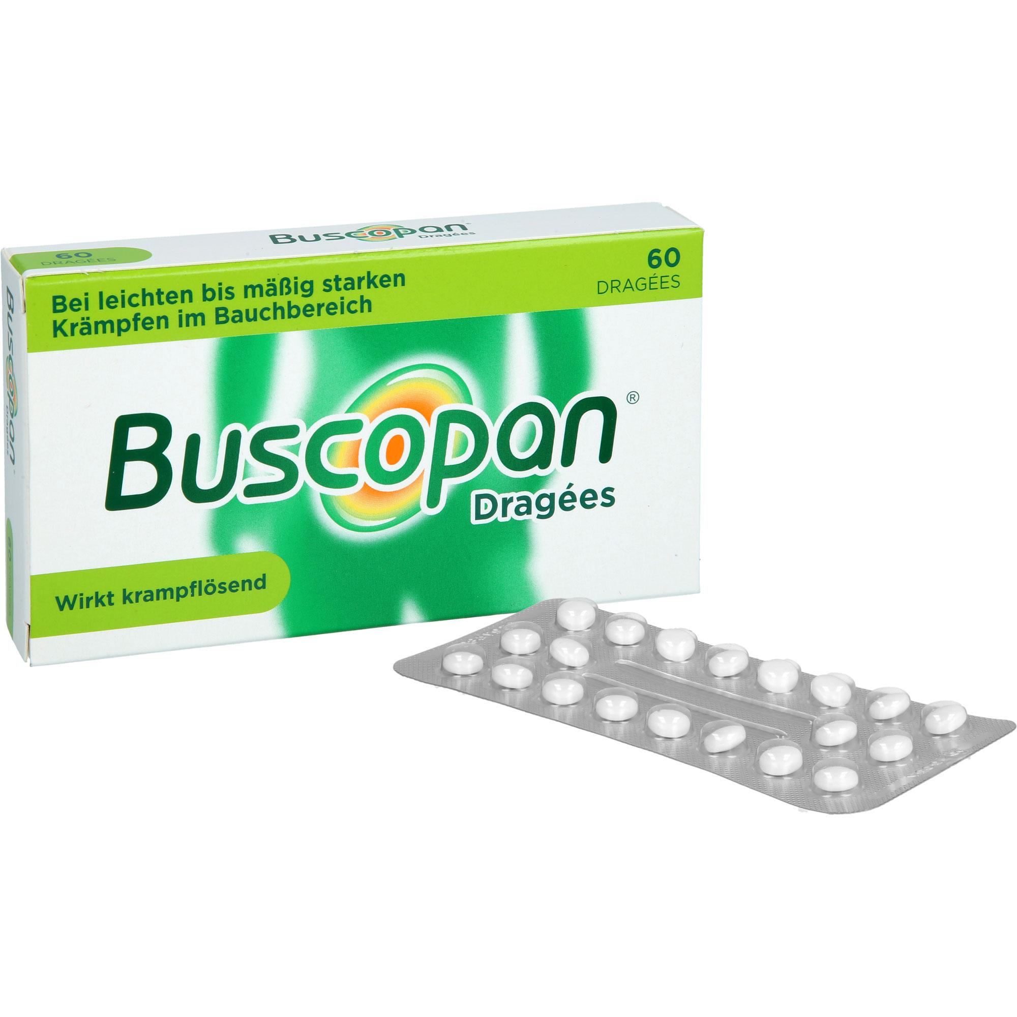 Buscopan Dragees 10 mg 60 St A. Nattermann & Cie bei onfy.de kaufen 19105670