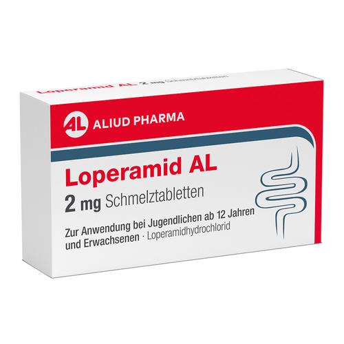 Loperamid Al 2 mg Schmelztabletten 6 St ALIUD Pharma bei onfy.de kaufen 15610170