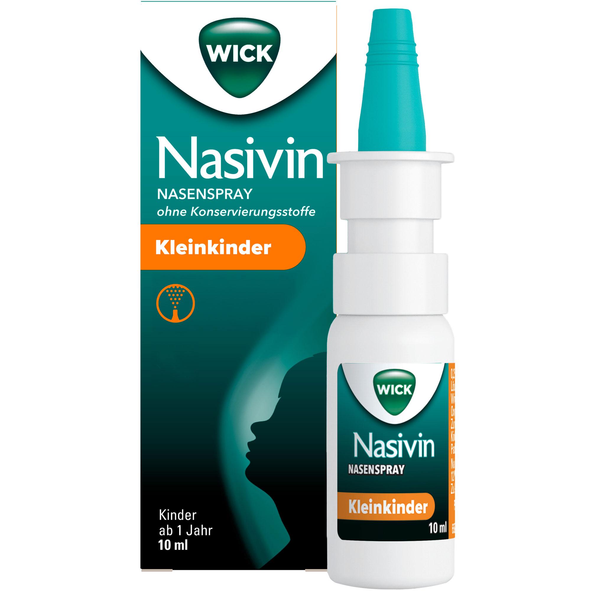 Wick Nasivin Nasenspray Ok Kleinkinder 0.25 mg/ml null