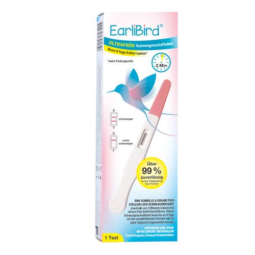 Earlibird Ultrafrüh Schwangerschaftstest 1 St Hager Pharma bei onfy.de kaufen 19432357