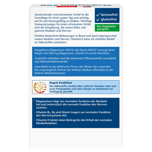 Doppelherz Magnesium 500 Nacht 100 St Queisser Pharma bei onfy.de kaufen 18110048