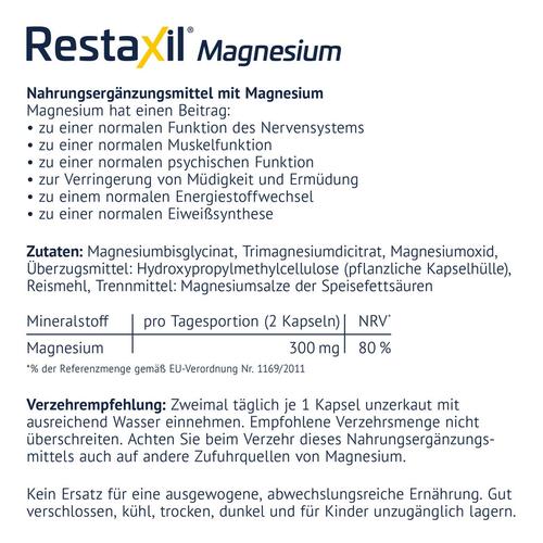 Restaxil Magnesium 180 St PharmaSGP bei onfy.de kaufen 20279429