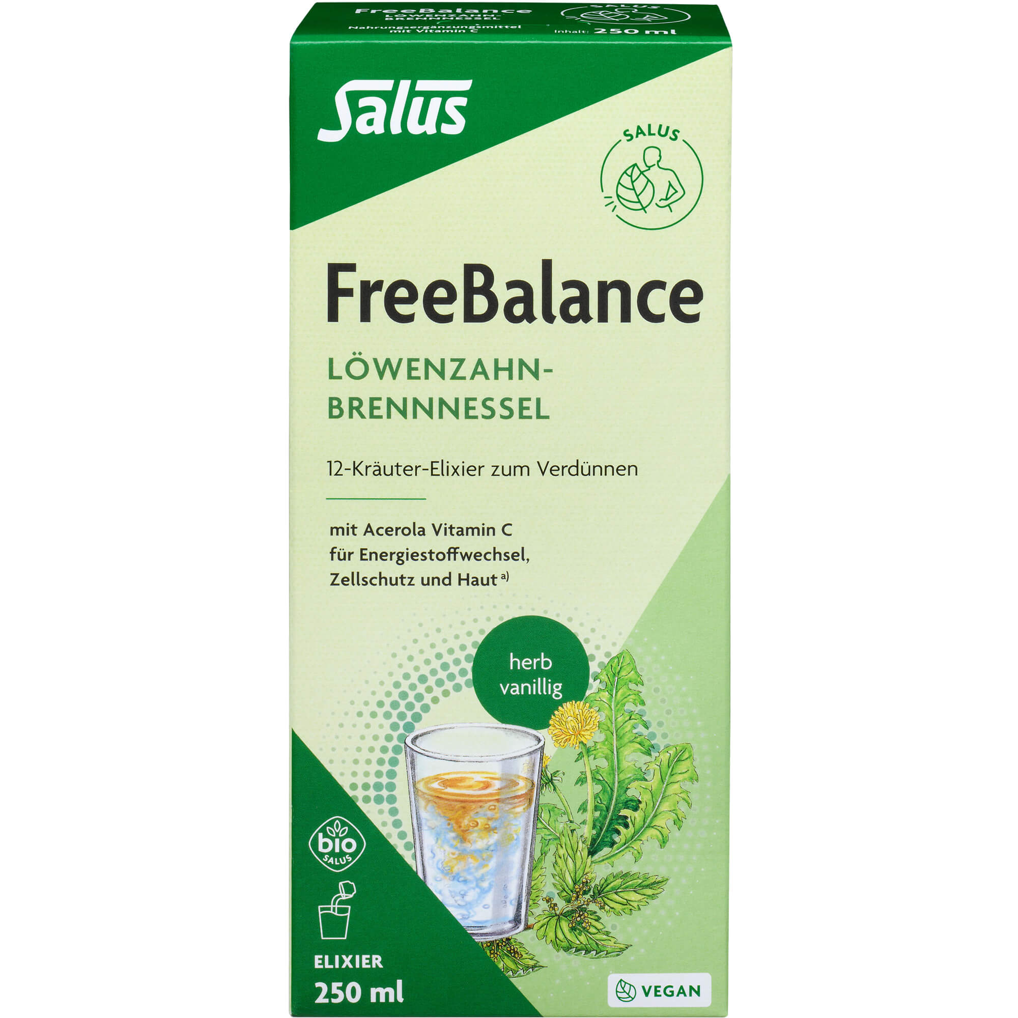 Freebalance Löwenzahn-Brennnessel Elixier Bio null