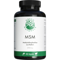 Green Naturals Msm 2100 mg Vegan Hochdosiert