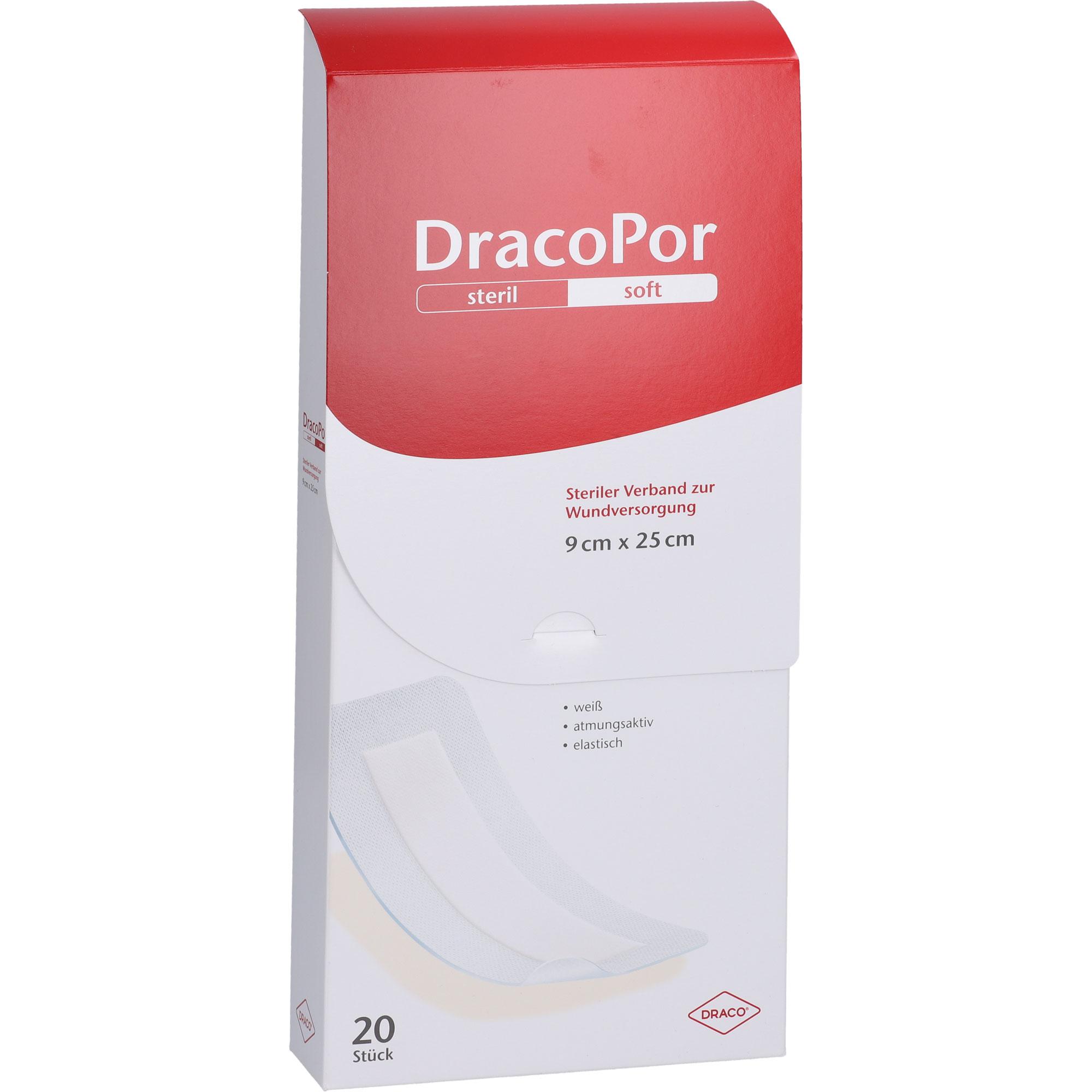 Dracopor Wundverband 9x25 cm Steril 20 St Dr. Ausbüttel bei onfy.de kaufen 19351251
