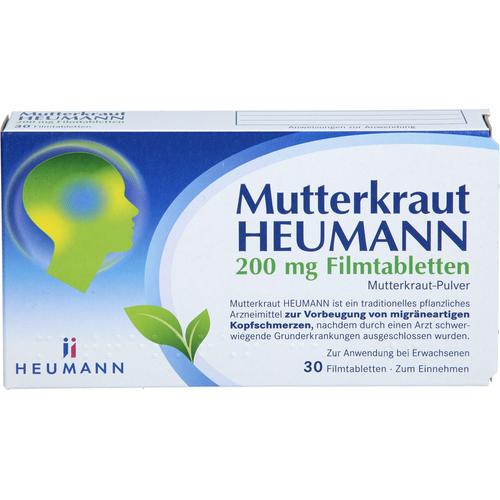 Mutterkraut Heumann 200 mg Filmtabletten 30 St HEUMANN PHARMA GmbH & Co. Generica bei onfy.de kaufen 19283236