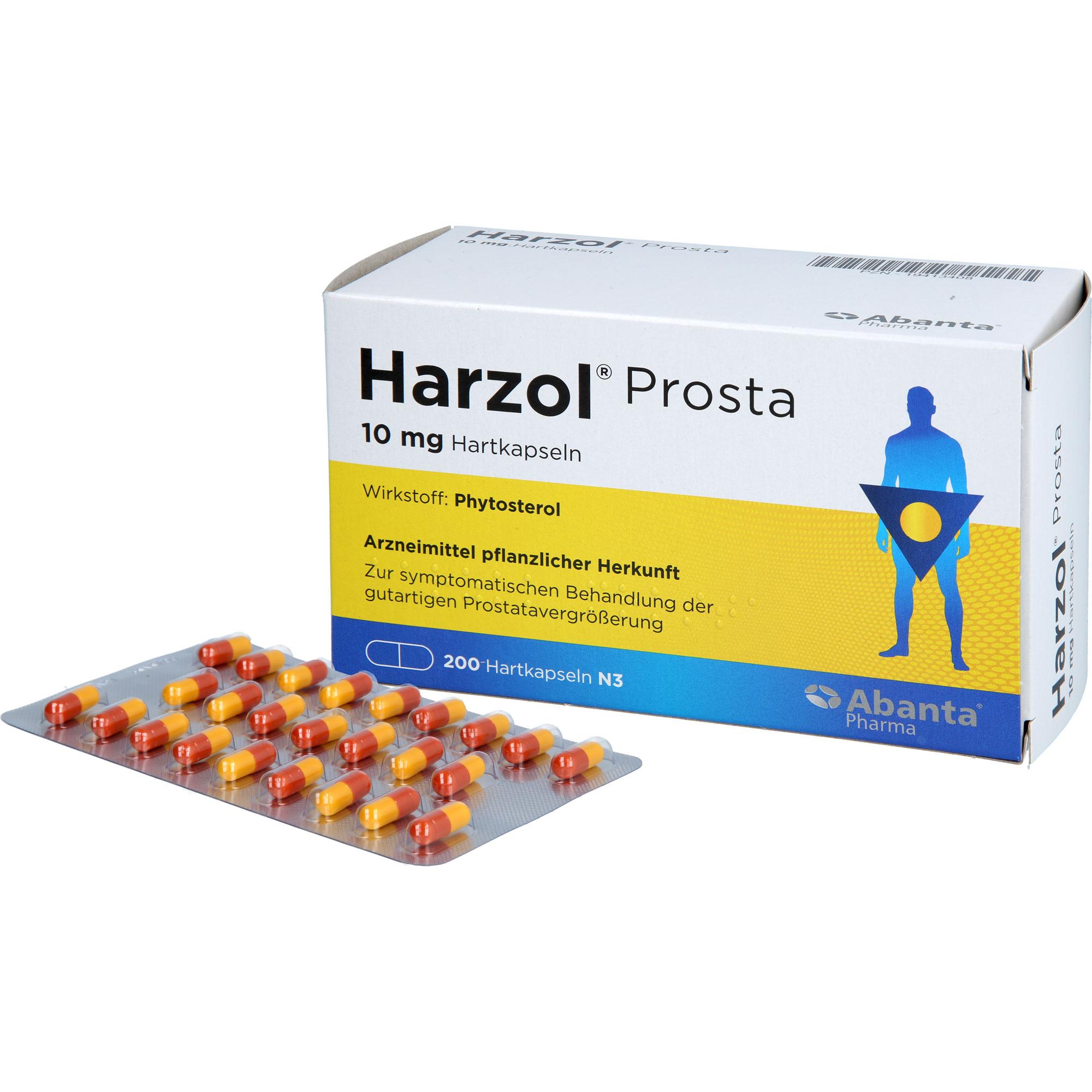 Harzol Prosta 10 mg Hartkapseln 200 St Abanta Pharma bei onfy.de kaufen 19413408