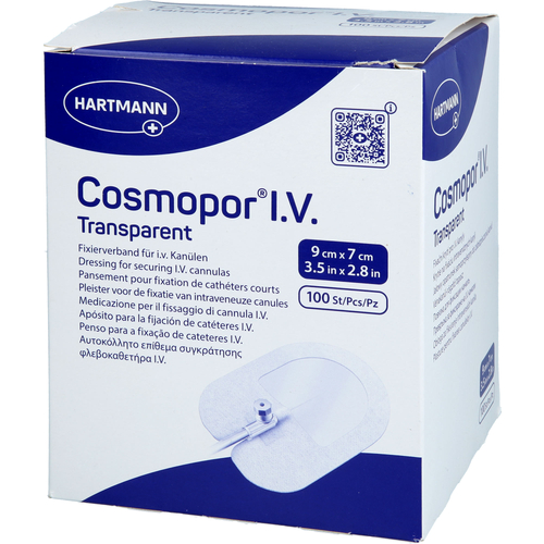 Cosmopor I.v. Transparent Fixierverb.7x9cm Steril 100 St 1001 Artikel Medical bei onfy.de kaufen 19767537