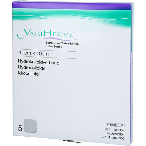 Varihesive Extra Dünn 10x10 cm Hkv Hydroakt.967653 5 St ToRa Pharma bei onfy.de kaufen 14061560