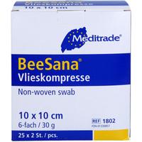 Vliesstoffkompresse Steril 10x10cm 6-Fach null