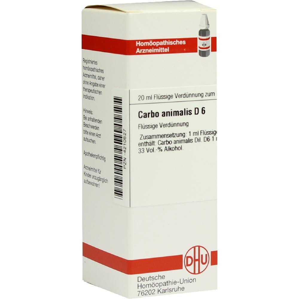 Carbo Animalis D 6 null