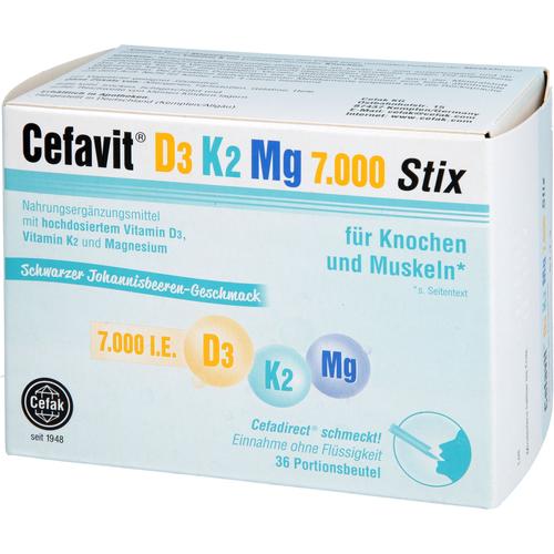 Cefavit D3 K2 mg 7.000 Stix 36 St Cefak bei onfy.de kaufen 18849405